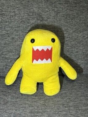 Licensed Japanese Domo-Kun 10" Soft Yellow Plush Doll